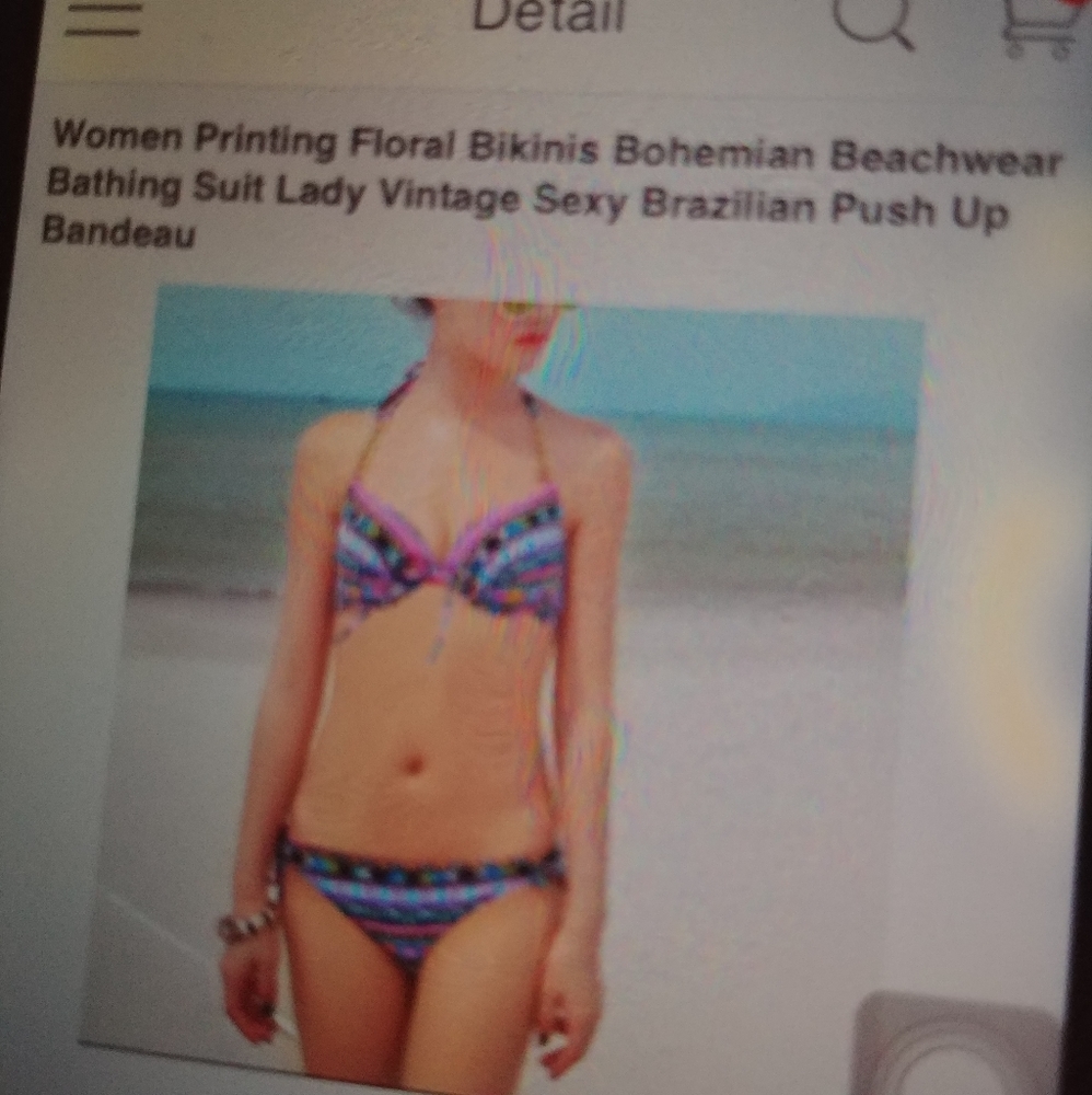 Looking for this chain strap bikini